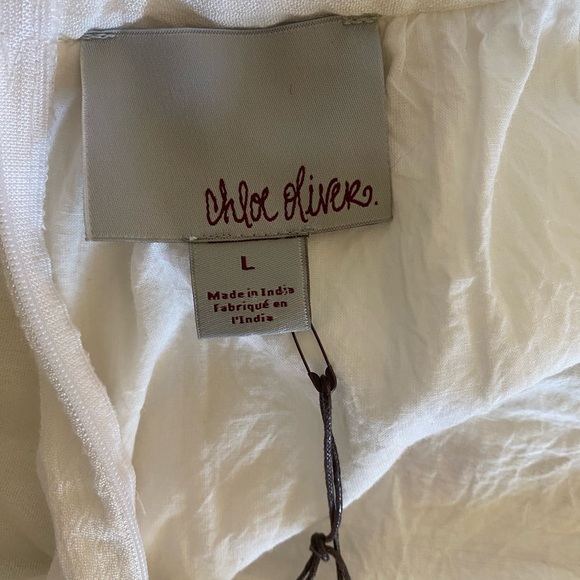 Anthropologie - Red and White Shorts -Chloe Oliver - Picture 7 of 7